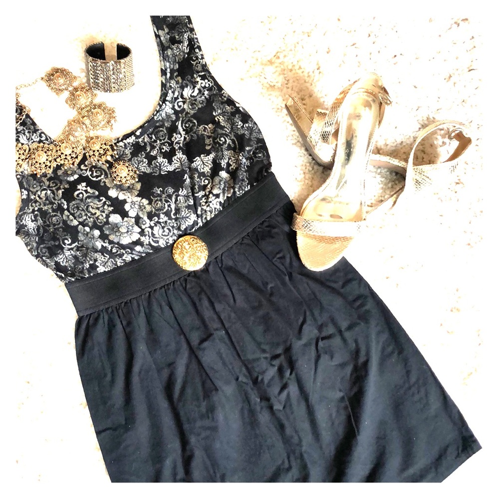 Classic black dress
